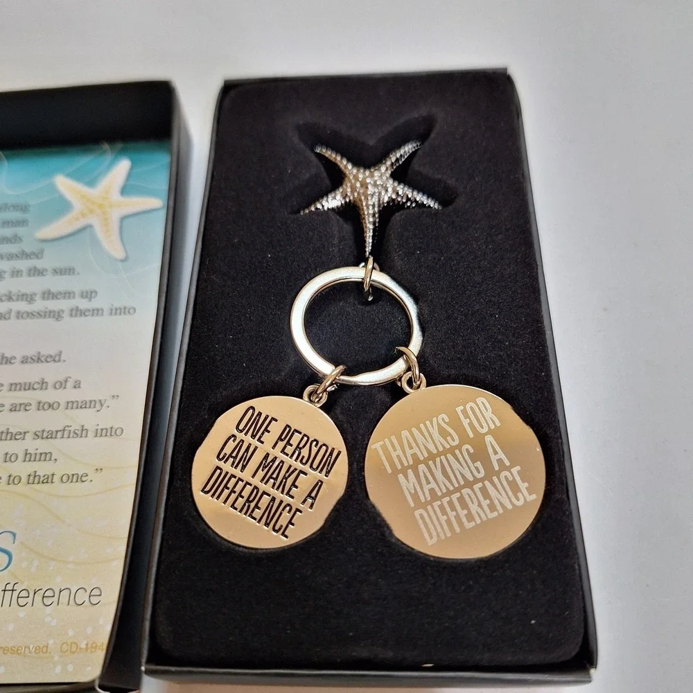 Starfish Keychain Gift Set 